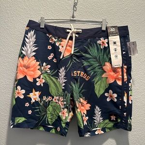 Hurley x ‘47 MLB Houston Astros Phantom Boardshorts size 32